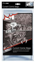 UP - Comic Bags - Current Size (100 Bags) Ultra Pro
