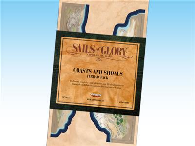 Sails Of Glory – Terrain Pack – Coasts and Shoals Accessory