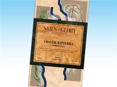 Sails of Glory – Terrain Pack – Coastal Batteries Accessory