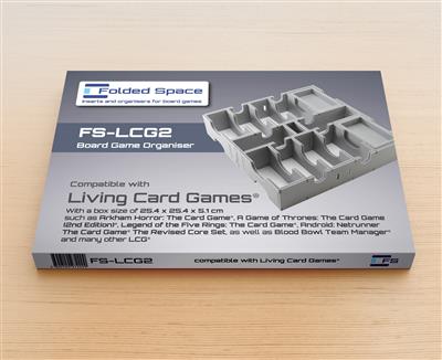 Medium Box Insert för Living Card Games Folded Space