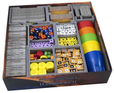 Insert för Roll for the Galaxy med Ambition och Rivalry Folded Space