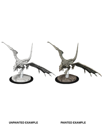 D&D Nolzur's Marvelous Miniatures - Young White Dragon WizKids/NECA