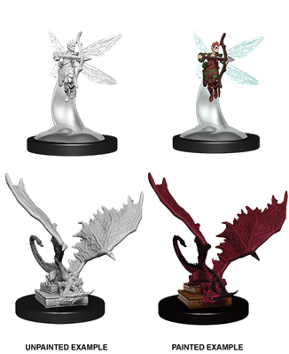D&D Nolzur’s Marvelous Miniatures: Sprite & Pseudodragon