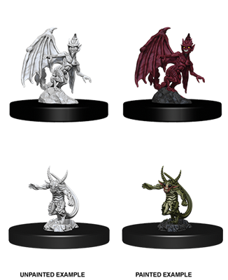 D&D Nolzur’s Marvelous Miniatures: Quasit & Imp - Pre-painted Character Figure