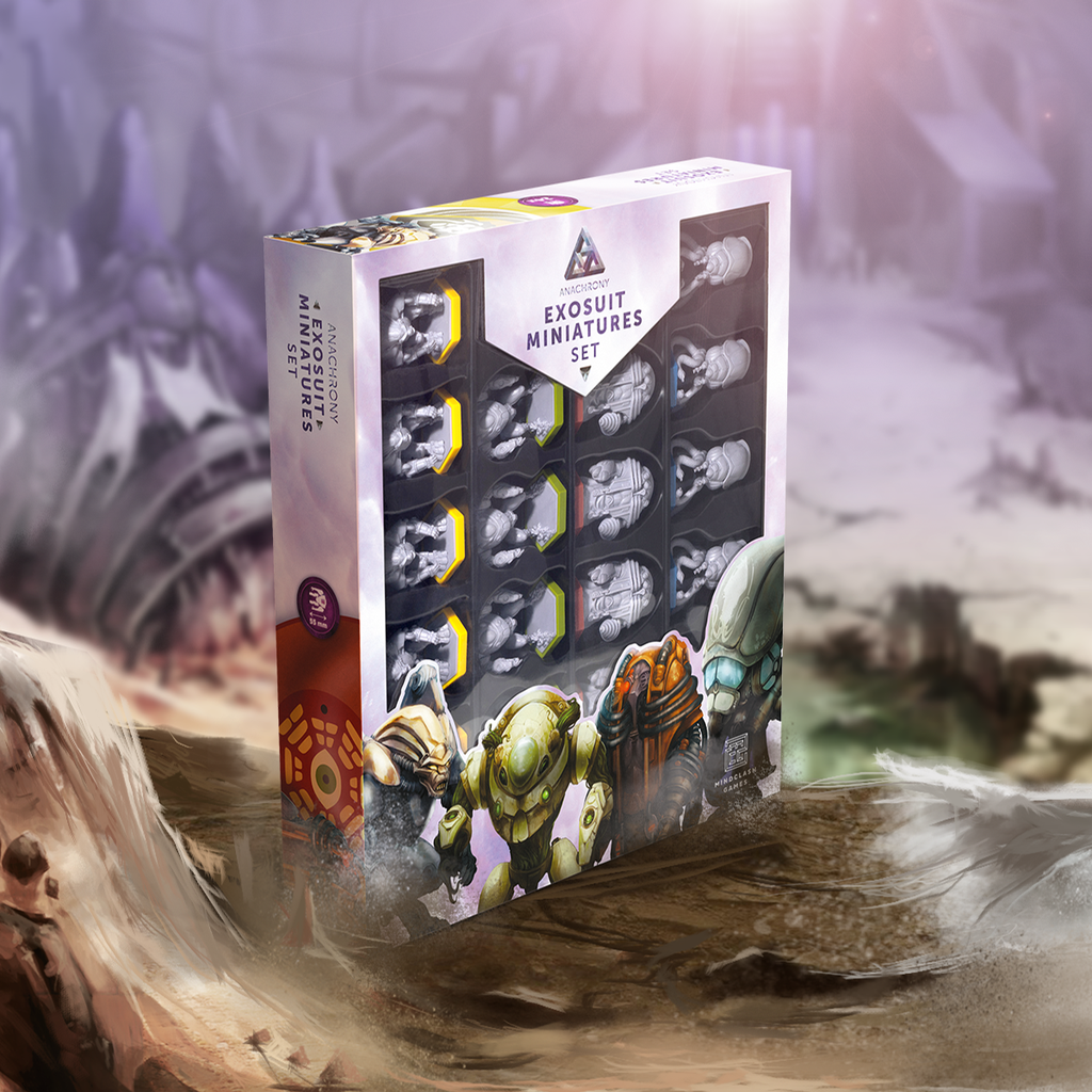 Anachrony: Exosuit Miniature Set - EN Mindclash Games