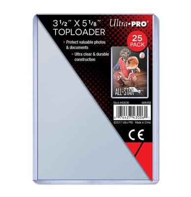 UP - Toploader - 3-1/2" x 5-1/8" (25 bitar)