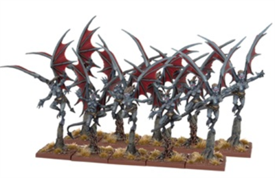 Kings of War - Abyssal Dwarf: Gargoyles (Troop) Mantic Games