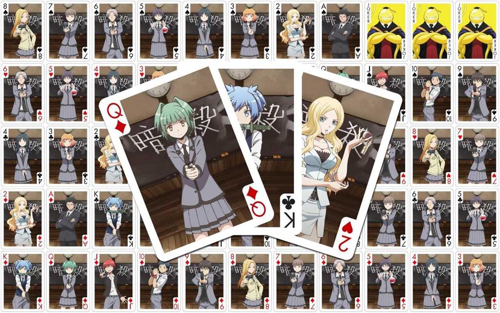 Assassination Classroom Spelkort Sakami Merchandise