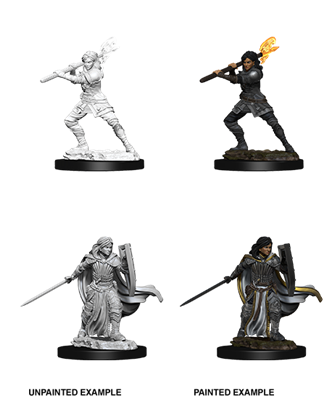 D&D Nolzur’s Marvelous Miniatures: Female Human Paladin