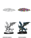 D&D Nolzur's Marvelous Miniatures - Blue Dragon Wyrmling WizKids/NECA