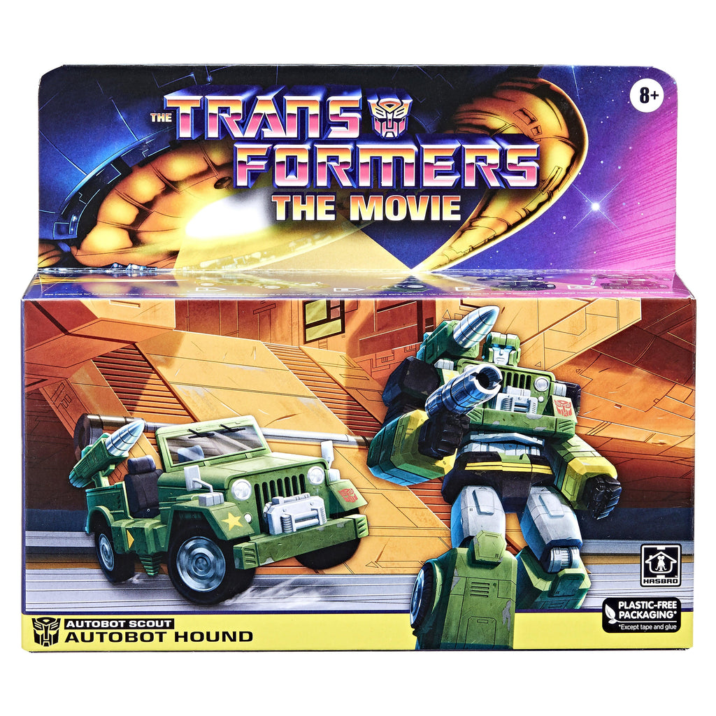 Transformers Retro: Autobot Hound - Actionfigur från G1 Hasbro