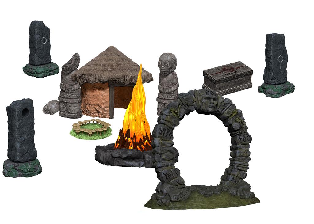 WizKids 4D™ Settings: Jungle Shrine