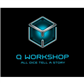 Arcade Blue & Yellow Dice Set Q-Workshop