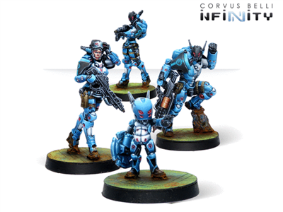 Infinity: Orc Troops - PanOceania Heavy Infantry Corvus Belli
