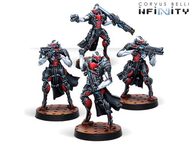 Infinity: The Hollow Men - Högkvalitativa Metall Miniatyrer Corvus Belli