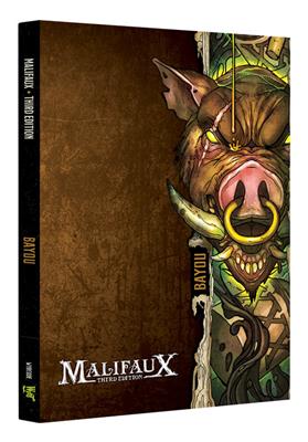 Malifaux 3rd Edition - Bayou Fraktion Bok - EN Wyrd Games