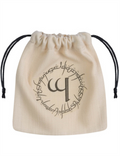 Elvish Beige & Black Dice Bag Q-Workshop