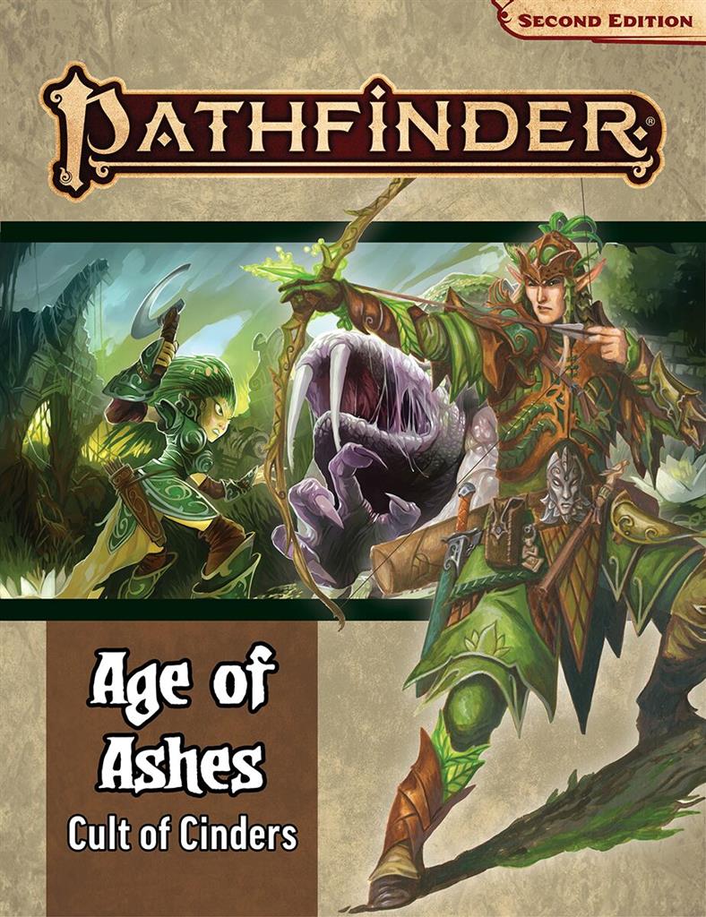 Pathfinder Adventure Path: Cult of Cinders (Age of Ashes 2 av 6) 2nd Edition - EN Paizo Publishing