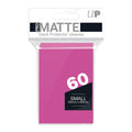 UP - Små Däcksskydd - Pro-Matte - Klar Rosa (60 Däcksskydd) Ultra Pro