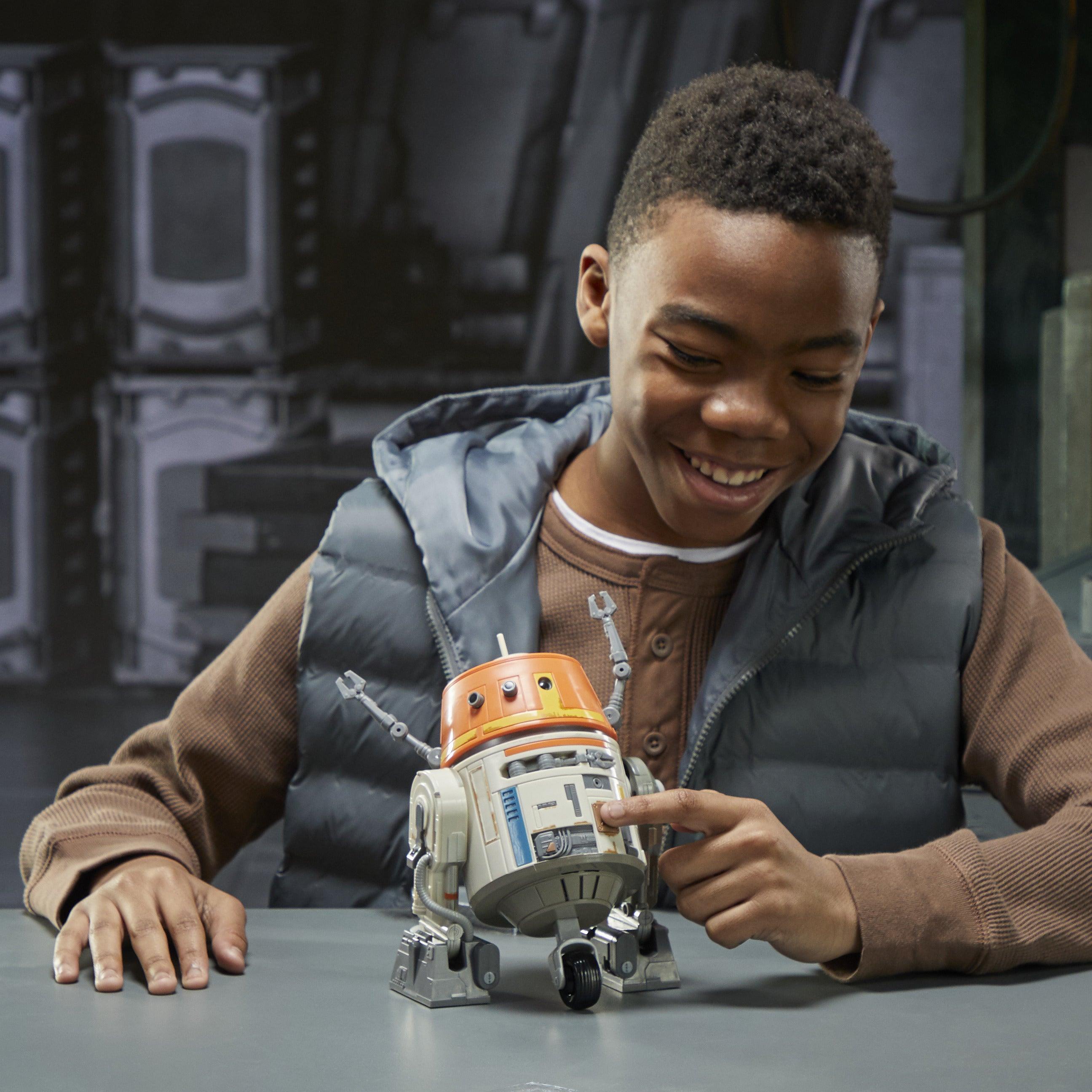 Star Wars Chatter Back Chopper Animatronic Hasbro