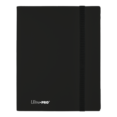 UP - 9-Pocket PRO-Binder Eclipse - Jet Black Ultra Pro