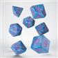 Classic Runic Glacier & Pink Dice Set (7) Q-Workshop