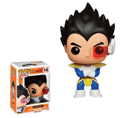 Funko POP Animation: Dragonball Z - Vegeta Vinyl Figur 10 cm Funko
