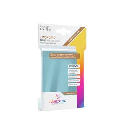 Gamegenic - PRIME 7 Wonders Sleeves 67 x 103 mm - Klara (80 Sleeves)