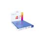 Gamegenic - Sidlastning 18-fickors sidor DISPLAY Blå Gamegenic