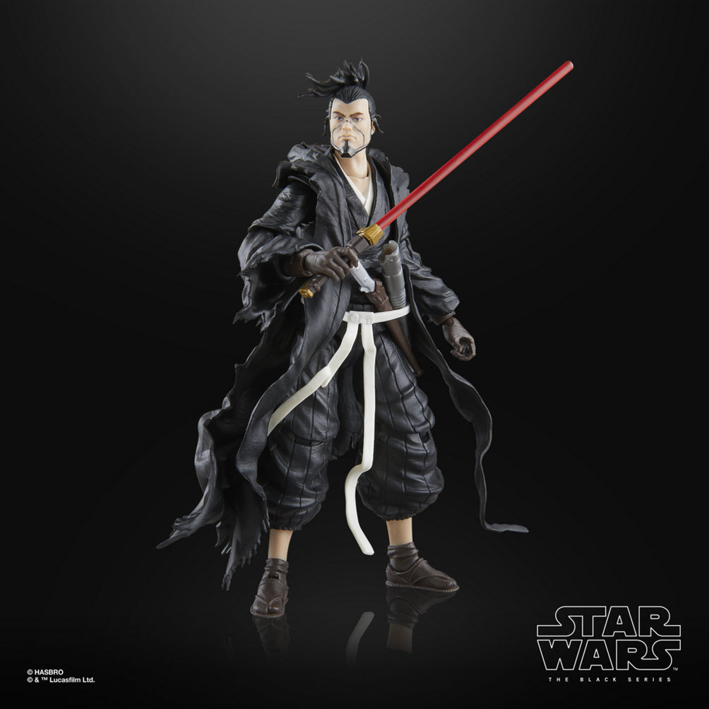 Star Wars The Black Series The Ronin - Samurajfigur med hög detaljrikedom Hasbro