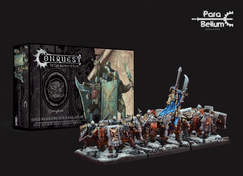 Conquest - Dweghom: Hold Warriors & Hold Ballistae Para Bellum Games