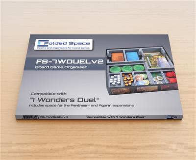 7 Wonders Duel Insats V2 – Effektiv Förvaring och Speloptimering Folded Space
