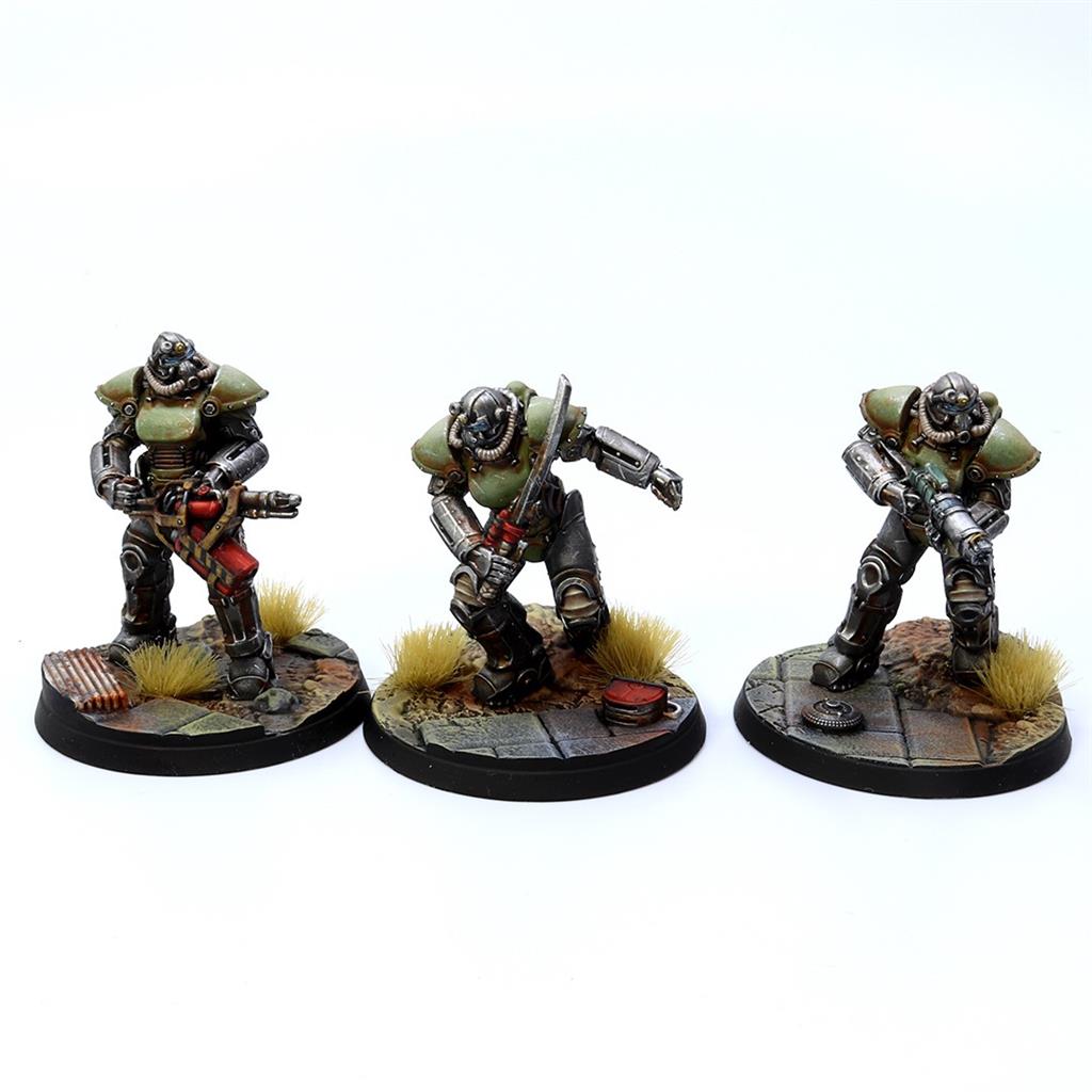 Fallout: Wasteland Warfare - Unaligned: T51 Power Armour Modiphius Entertainment