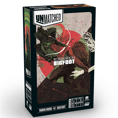 Unmatched: Robin Hood vs Bigfoot - Strategiskt Brädspel Iello