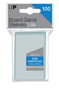 UP - Lite Mini American Brädspel Sleeves 41mm x 63mm (100 Sleeves) Ultra Pro