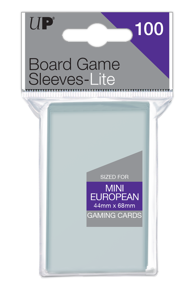 Ultra PRO Lite Mini Brädspelshylsor 44mm x 68mm (100 st) Ultra Pro
