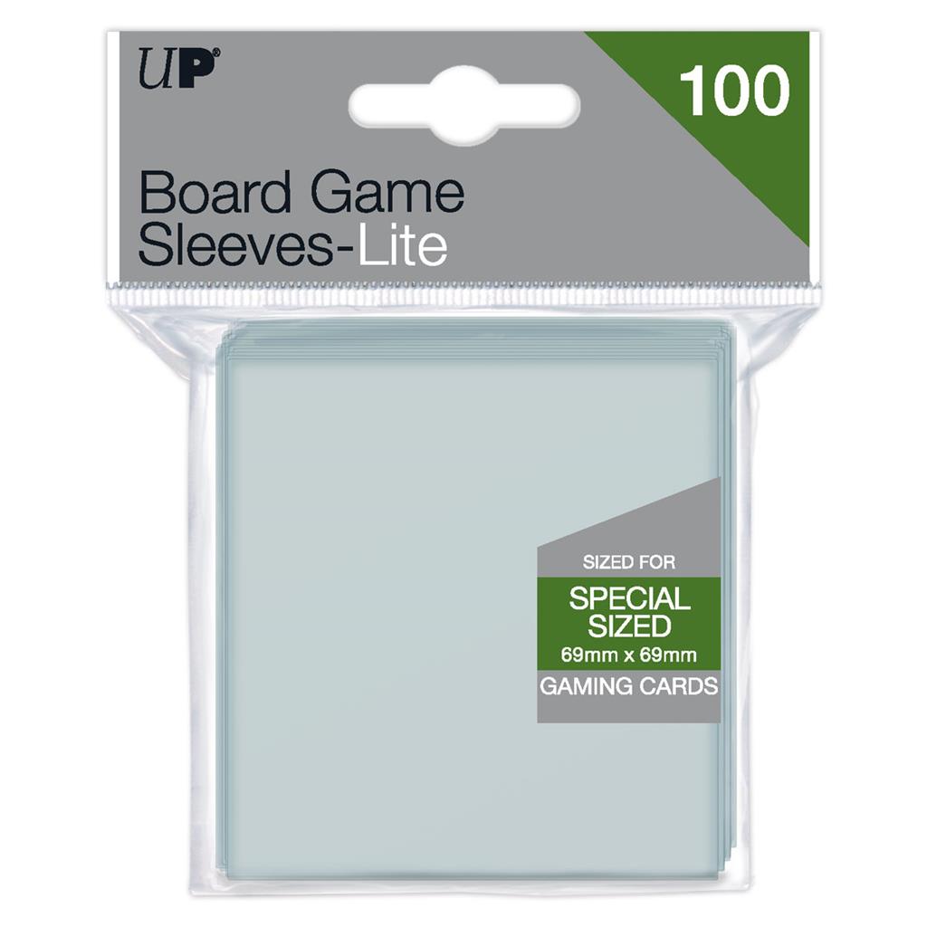 UP - Lite Board Game Sleeves 69mm x 69mm (100 Sleeves) Ultra Pro