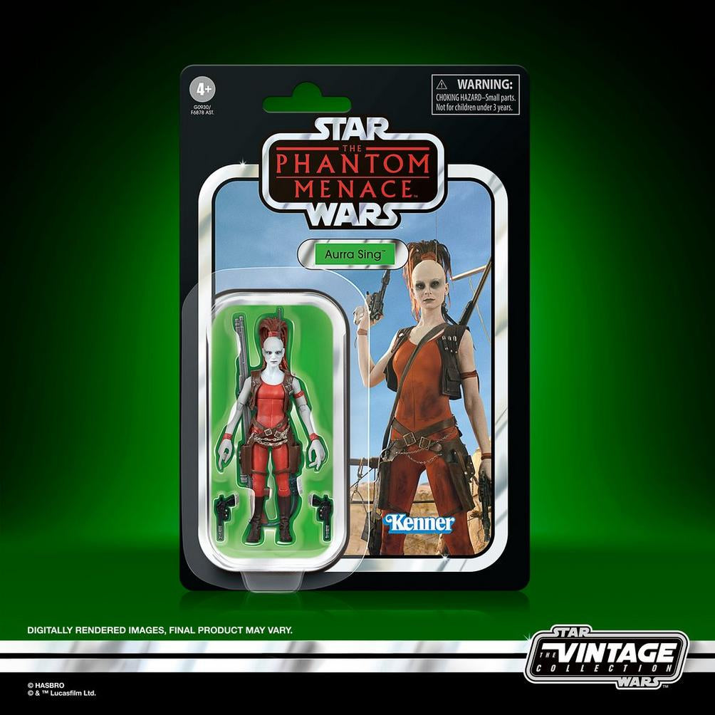 Star Wars The Vintage Collection Aurra Sing - Collectorfigur Hasbro