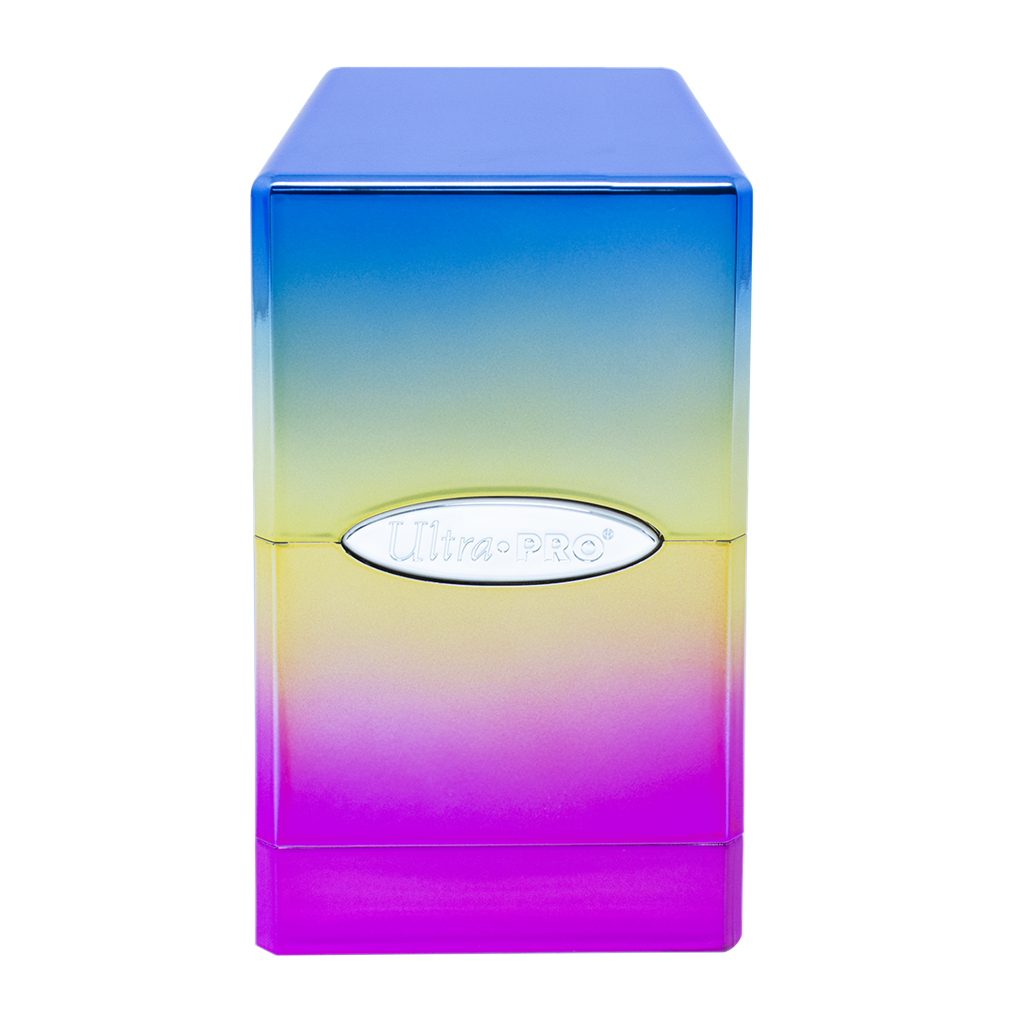 Ultra PRO Satin Tower Deck Box - Hi-Gloss Rainbow Ultra Pro
