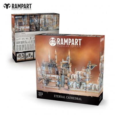 Rampart: Eternal Cathedral - Terrängset för Bordsspel Archon Studio