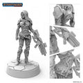 Starfinder Miniatyr: Alv Operativ - 32 mm Archon Studio