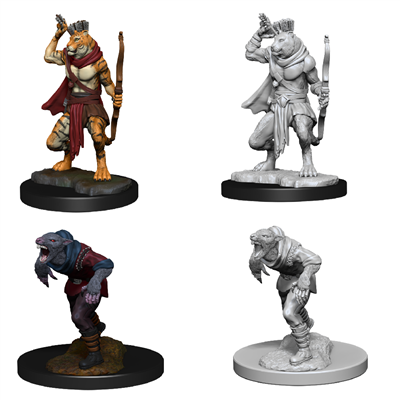 D&D Nolzur’s Marvelous Miniatures: Wererat & Weretiger