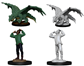 D&D Nolzur’s Marvelous Miniatures: Grön Drak Wyrmling & Drabbad Elf WizKids/NECA