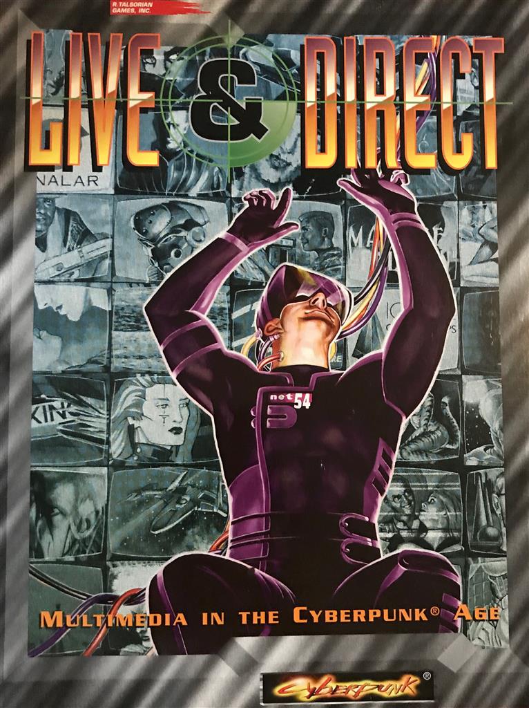 Cyberpunk: Live and Direct - Media Sourcebook R. Talsorian Games