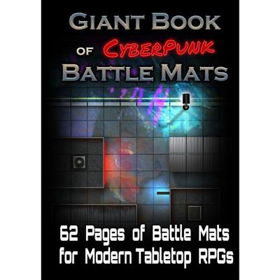 Giant Book of CyberPunk Battle Mats Loke BattleMats