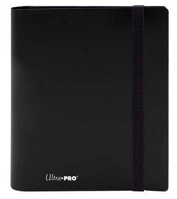 UP - 4-ficks PRO-Binder - Eclipse Jet Black Ultra Pro