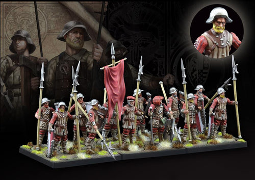Conquest - Hundred Kingdoms: Militia Pikemen - EN Para Bellum Games