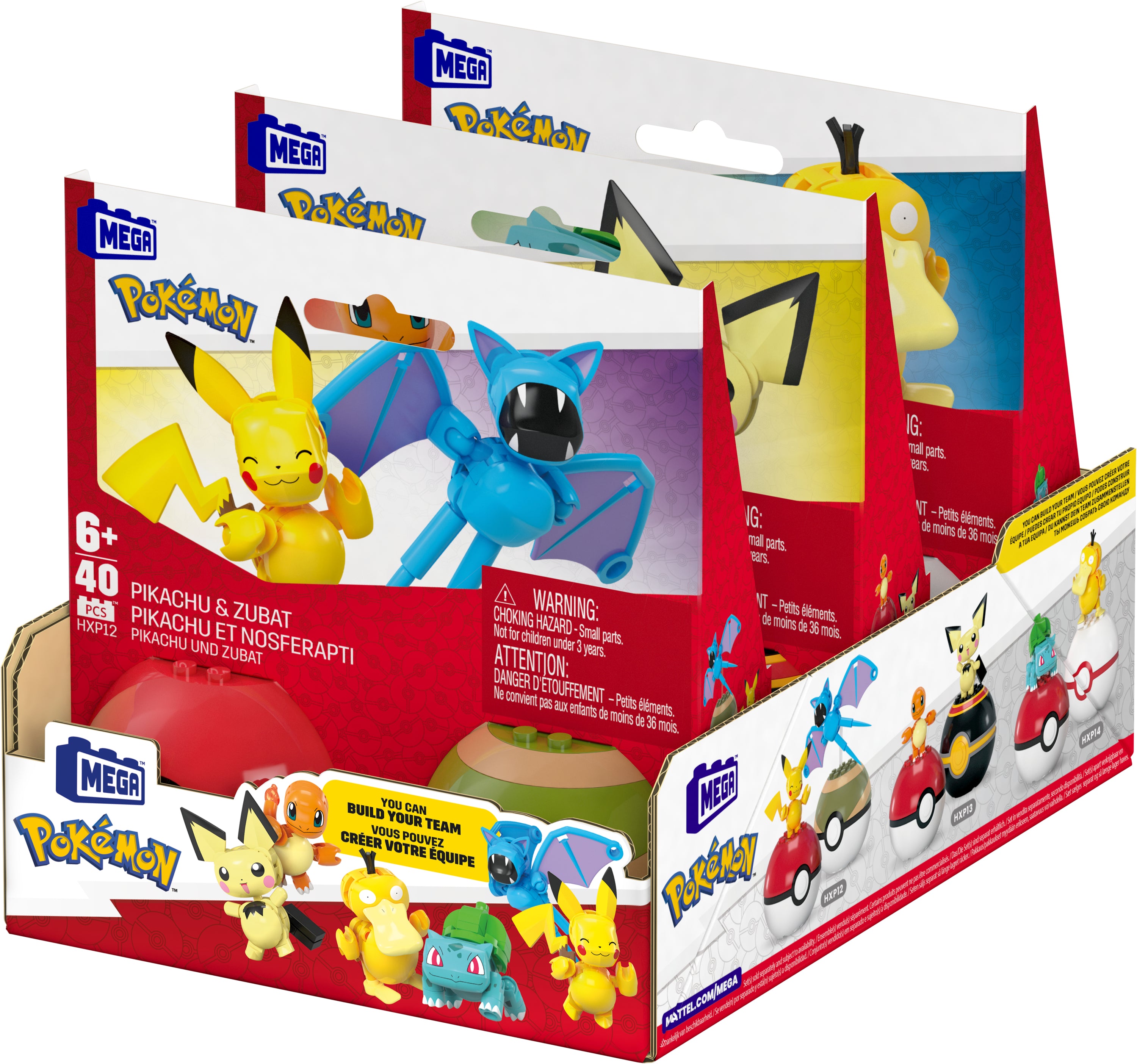 Mega Pokémon Poke Ball 2pk CDU 3