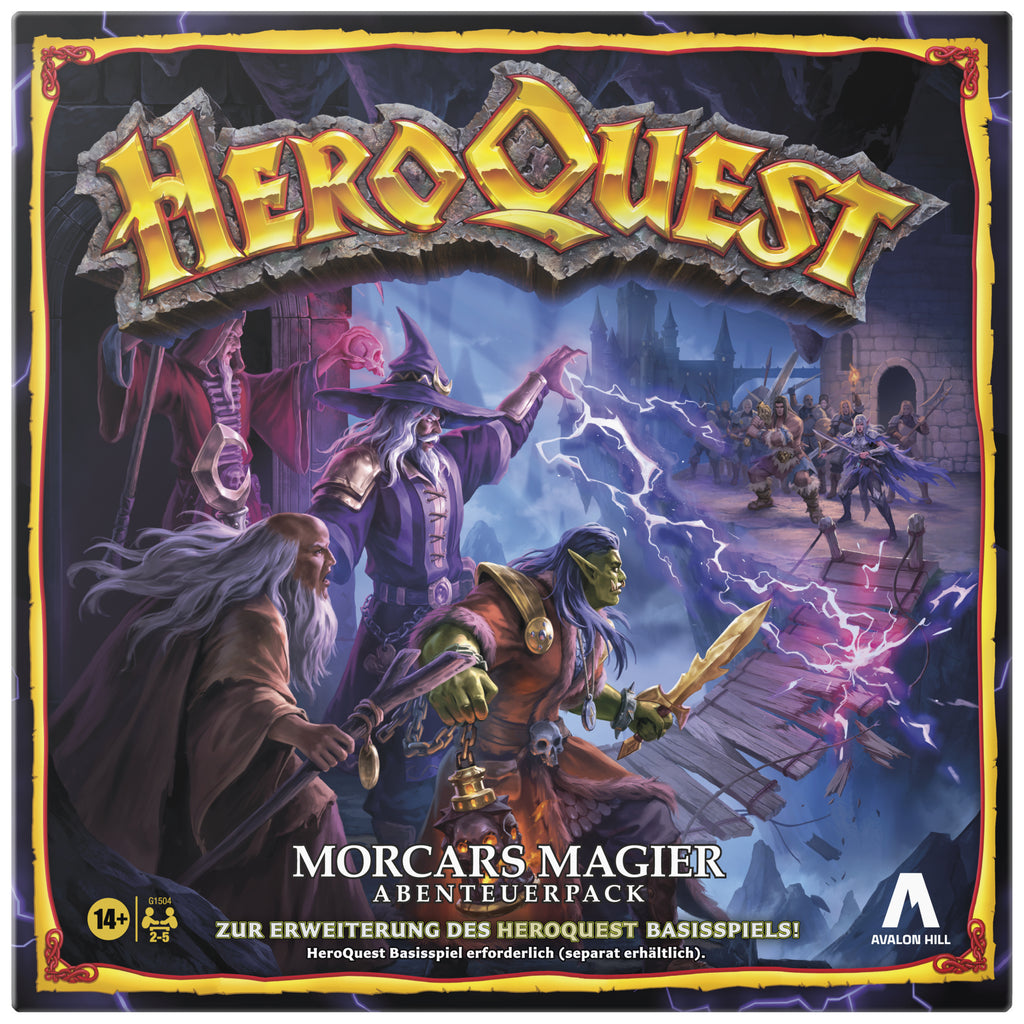 HeroQuest Morcars Magiker – Spelminiatur och Karaktärsfigur