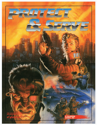 Cyberpunk: Protect and Serve - Komplett handbok för brottsbekämpning R. Talsorian Games